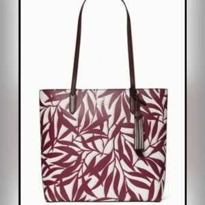 🩷🤍♠️Kate Spade ♠️🤍🩷 Jana Smooth Leather Large Tote NWT